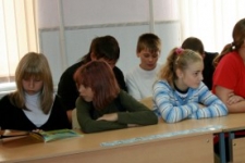 Участники презентации-ученики школы № 16, г. Твери.