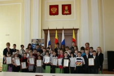 Участники церемонии_ 18 апреля 2013 года