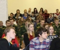 Сбор команд ВУЗов в Актовом зале библиотеки им. М.Горького