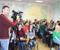 В объективе участники церемонии награждения.